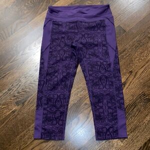Athleta Paisley Crop